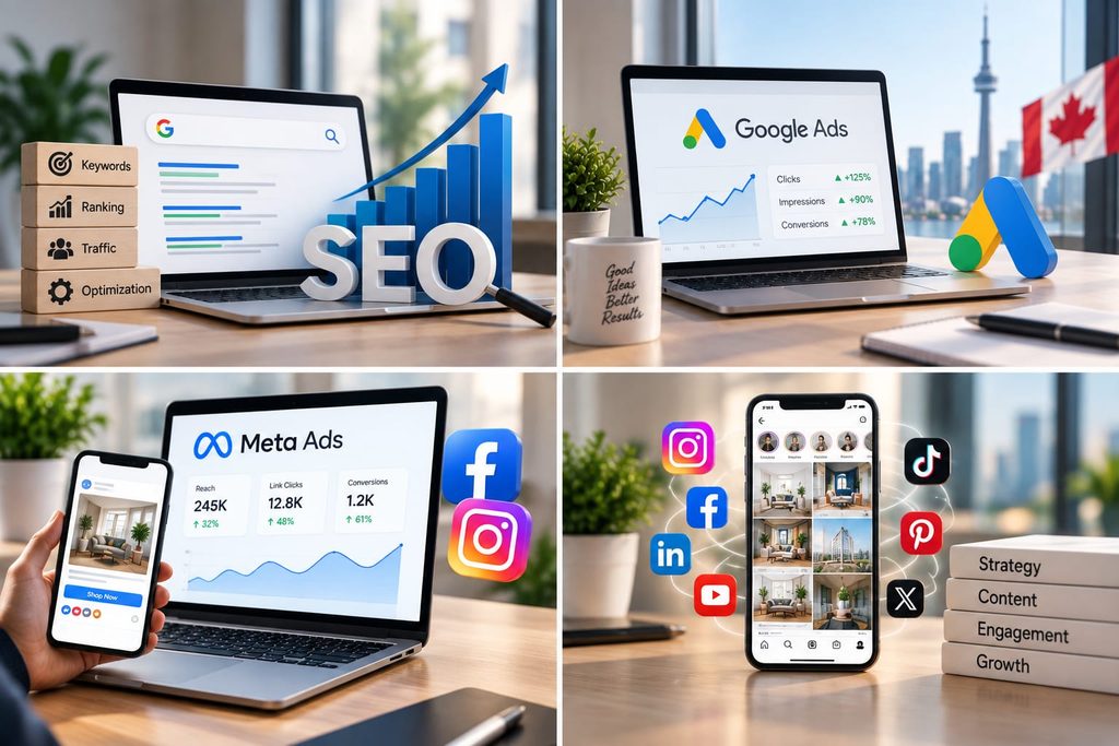 Digital Marketing & IT Services for Canadian Businesses | Omniora Inc